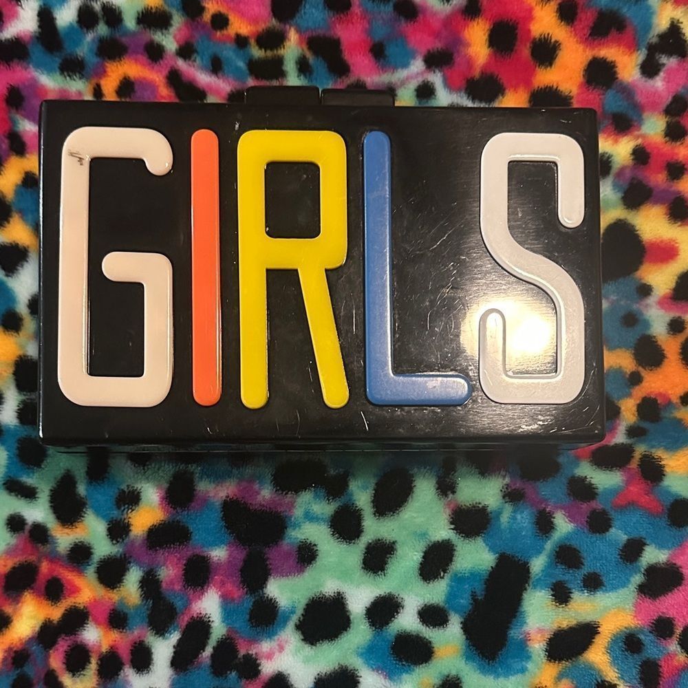 Colorful 'GIRLS' Clutch